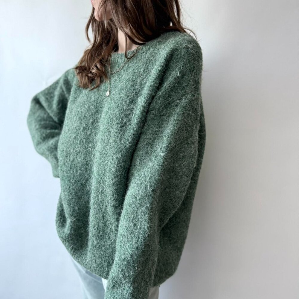 90s Style Green Vintage